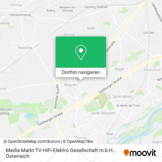 Media Markt TV-HiFi-Elektro Gesellschaft m.b.H. Karte