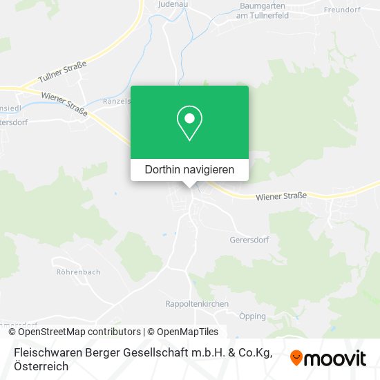 Fleischwaren Berger Gesellschaft m.b.H. & Co.Kg Karte