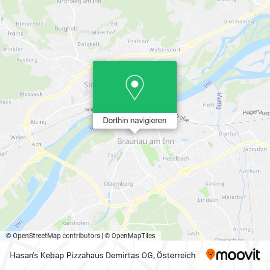 Hasan's Kebap Pizzahaus Demirtas OG Karte