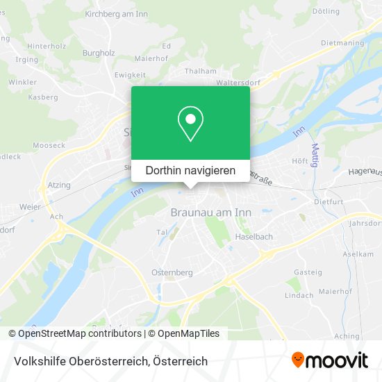 Volkshilfe Oberösterreich Karte