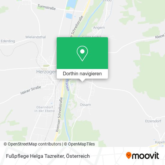 Fußpflege Helga Tazreiter Karte