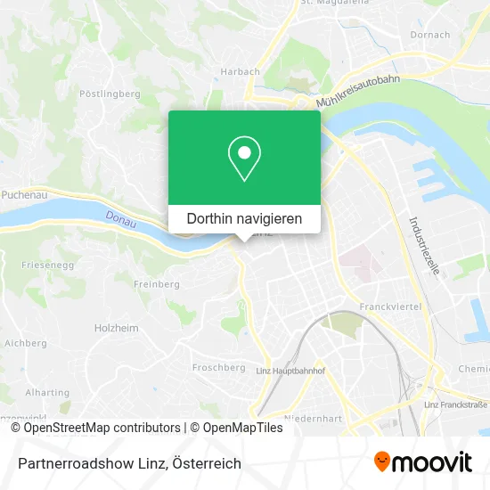 Partnerroadshow Linz Karte