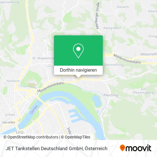 JET Tankstellen Deutschland GmbH Karte