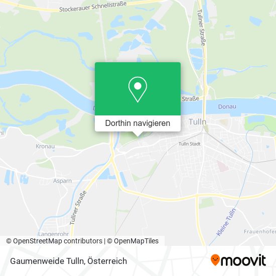 Gaumenweide Tulln Karte