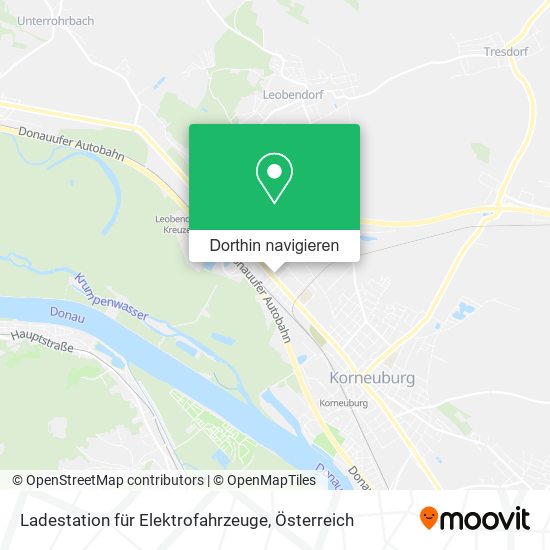 Ladestation für Elektrofahrzeuge Karte