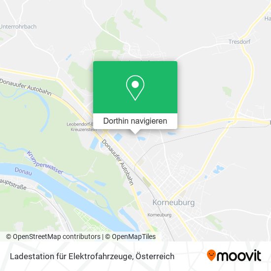 Ladestation für Elektrofahrzeuge Karte