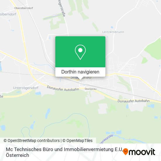 Mc Technisches Büro und Immobilienvermietung E.U Karte