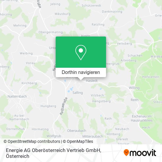 Energie AG Oberösterreich Vertrieb GmbH Karte