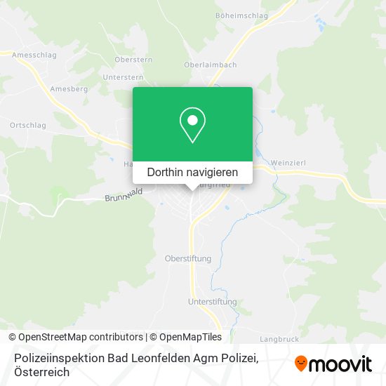 Polizeiinspektion Bad Leonfelden Agm Polizei Karte