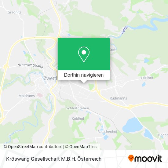 Kröswang Gesellschaft M.B.H Karte