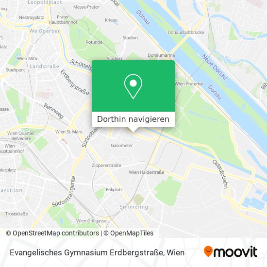 Evangelisches Gymnasium Erdbergstraße Karte