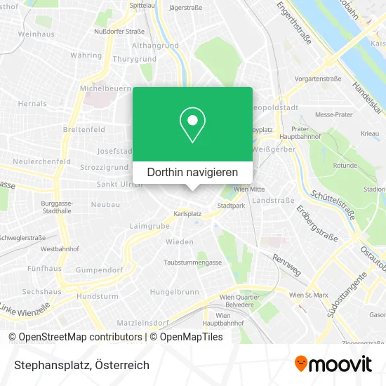 Stephansplatz Karte