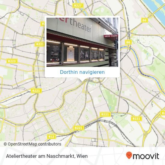 Ateliertheater am Naschmarkt Karte