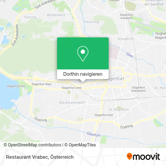 Restaurant Vrabec Karte