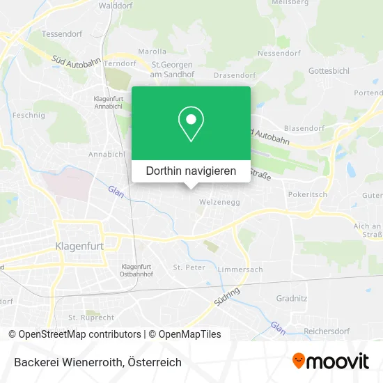 Backerei Wienerroith Karte