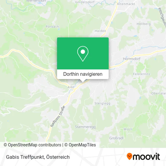 Gabis Treffpunkt Karte