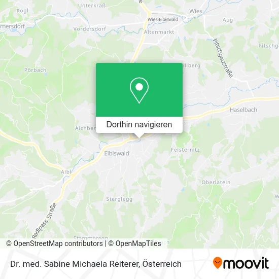Dr. med. Sabine Michaela Reiterer Karte