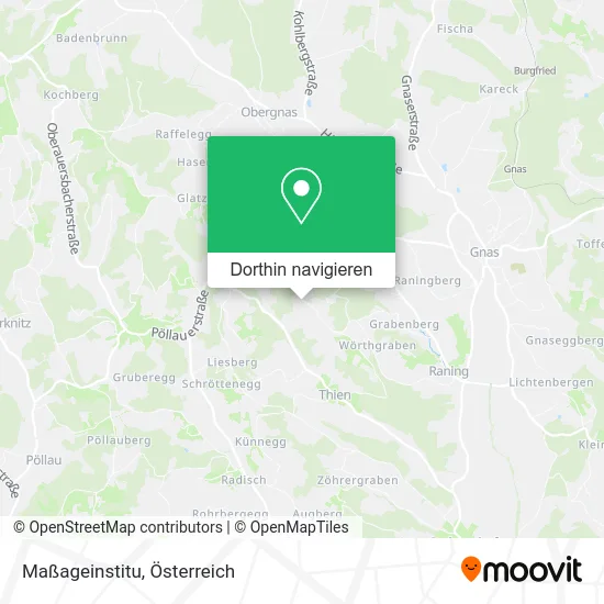Maßageinstitu Karte