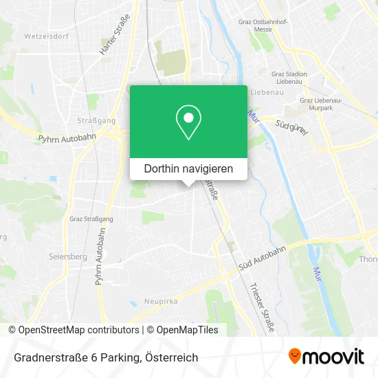 Gradnerstraße 6 Parking Karte