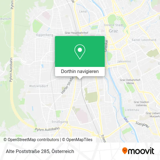 Alte Poststraße 285 Karte