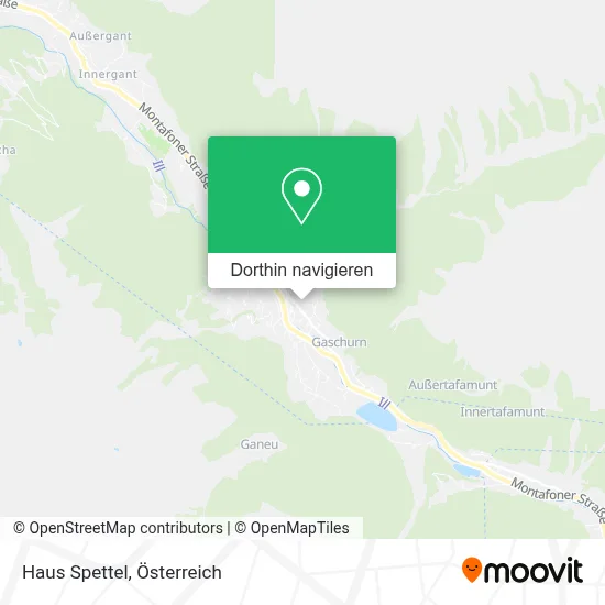Haus Spettel Karte