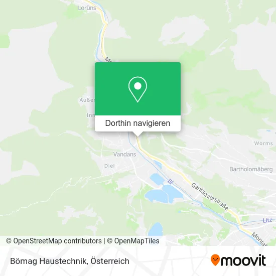 Bömag Haustechnik Karte
