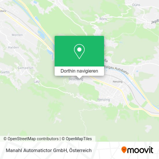 Manahl Automatictor GmbH Karte