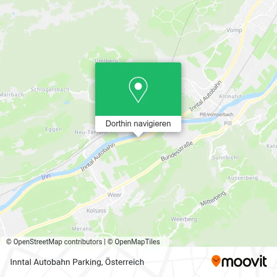 Inntal Autobahn Parking Karte
