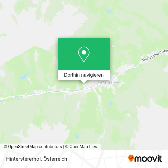 Hinterstererhof Karte