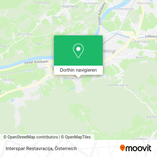 Interspar Restavracija Karte