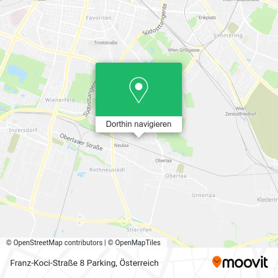 Franz-Koci-Straße 8 Parking Karte