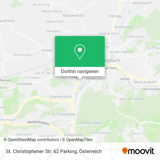 St. Christophener Str. 62 Parking Karte