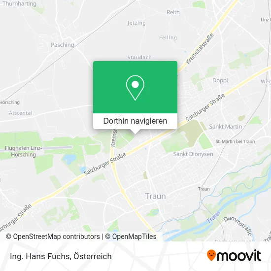 Ing. Hans Fuchs Karte