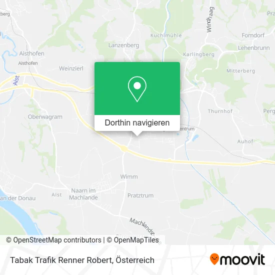 Tabak Trafik Renner Robert Karte