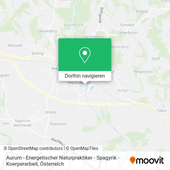 Aurum - Energetischer Naturpraktiker - Spagyrik - Koerperarbeit Karte