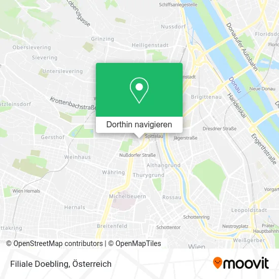 Filiale Doebling Karte