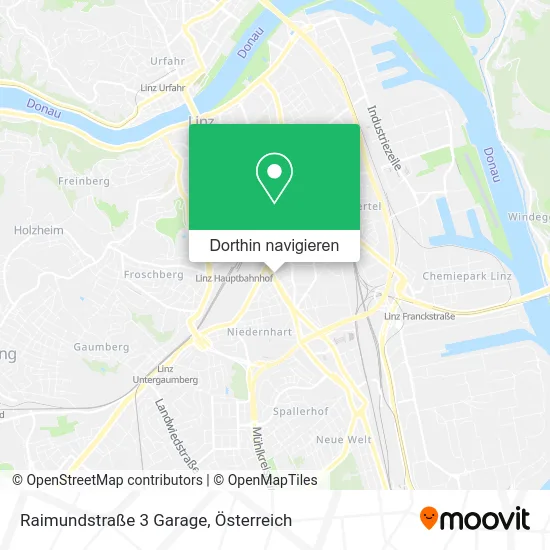 Raimundstraße 3 Garage Karte