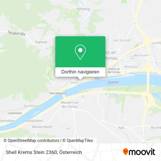 Shell Krems Stein 2360 Karte