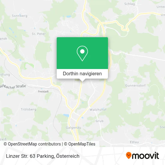 Linzer Str. 63 Parking Karte