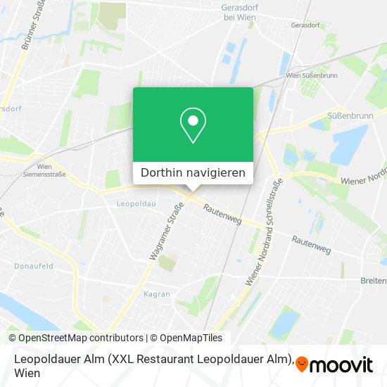 Leopoldauer Alm (XXL Restaurant Leopoldauer Alm) Karte