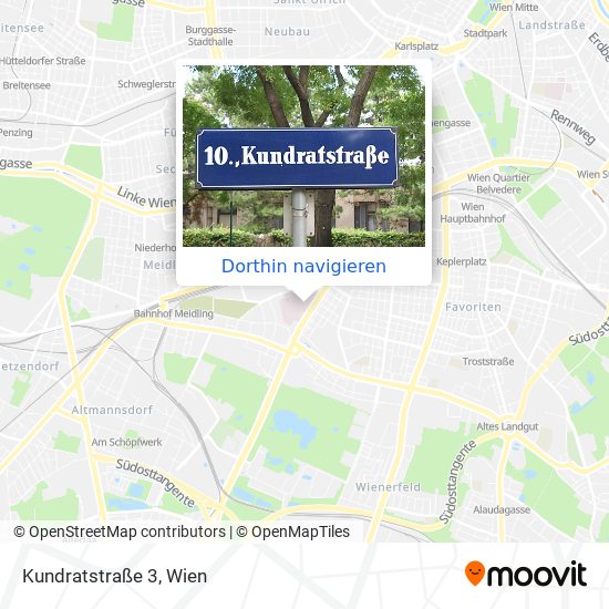 Kundratstraße 3 Karte