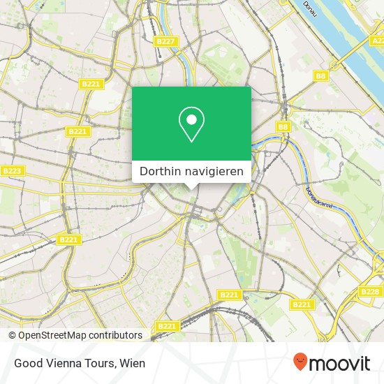 Good Vienna Tours Karte