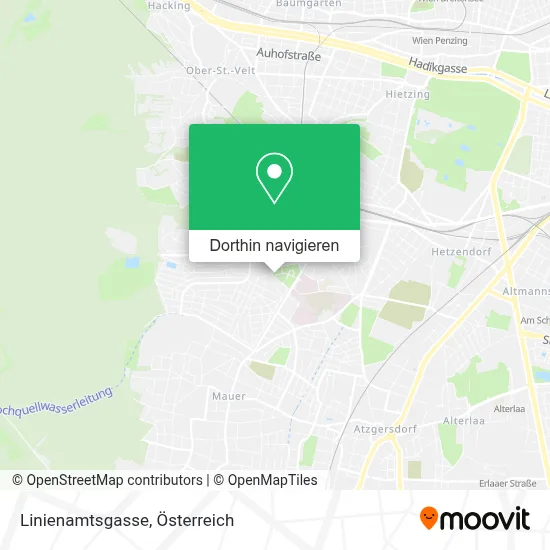 Linienamtsgasse Karte