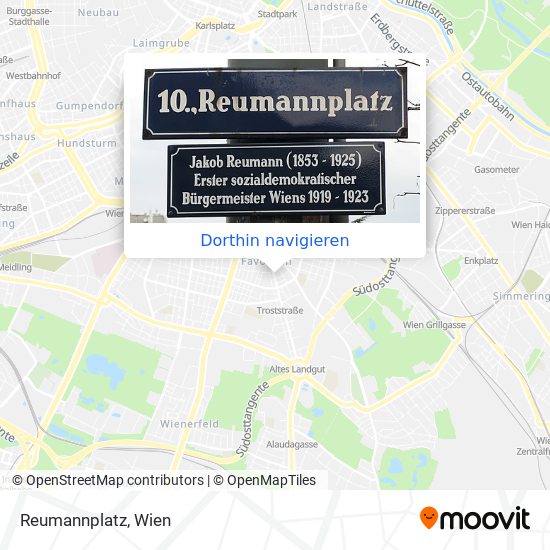 Reumannplatz Karte