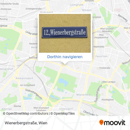Wienerbergstraße Karte
