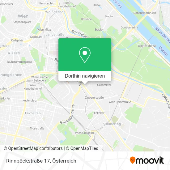 Rinnböckstraße 17 Karte