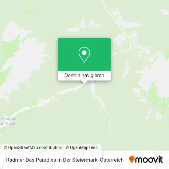 Radmer Das Paradies In Der Steiermark Karte