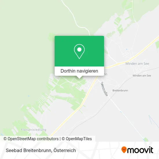 Seebad Breitenbrunn Karte