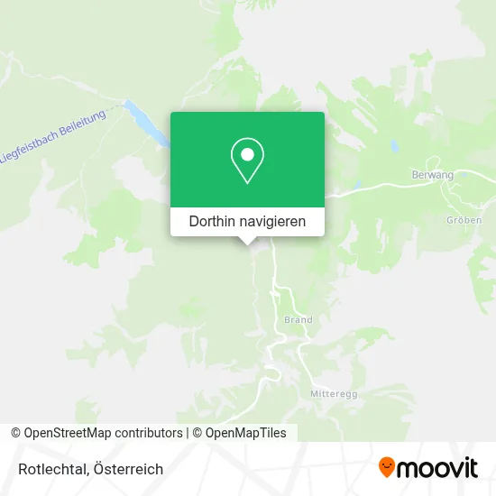 Rotlechtal Karte