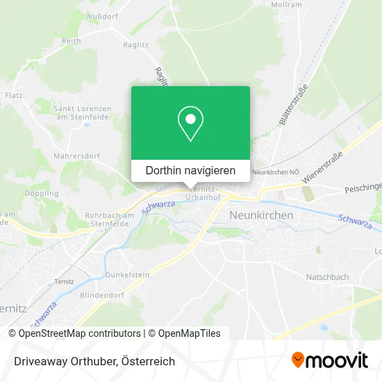Driveaway Orthuber Karte